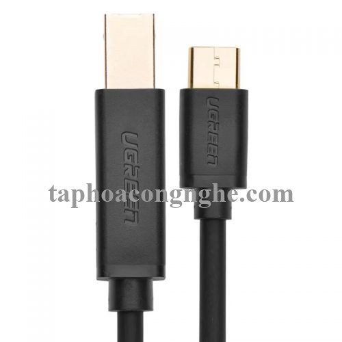 Ugreen 30183 5M màu đen Dây USB Type-C sang USB 2.0 đầu mạ vàng US152 30030183